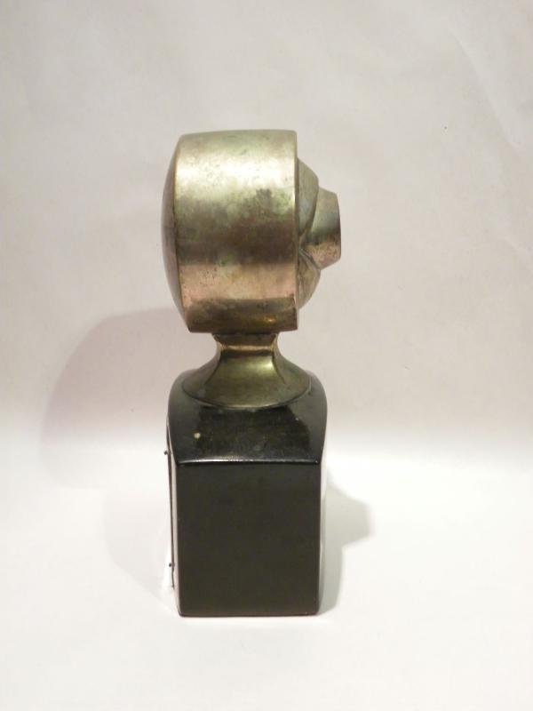Unusual Vintage White Metal Indian Delhi Press Corps 'Kalli Trophy' — image 4