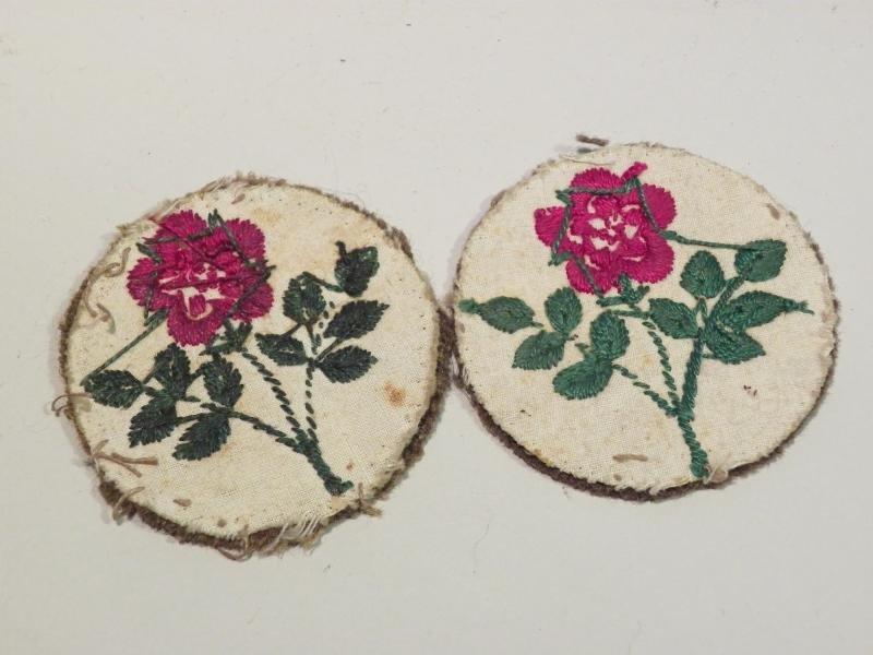 Pair WW2 55th (West Lancashire) Infantry Division Patches. — image 2