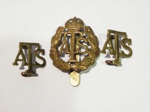 WW2 Era ATS Badge Set.