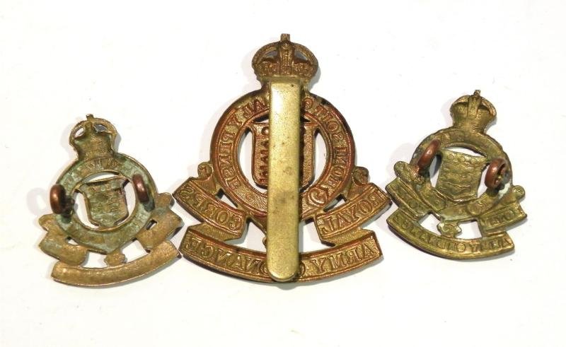Royal Army Ordinance Corps Badge Set. — image 2