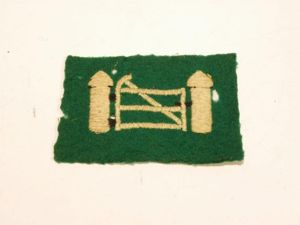 WW2 Northern Ireland District Cloth Patch.
