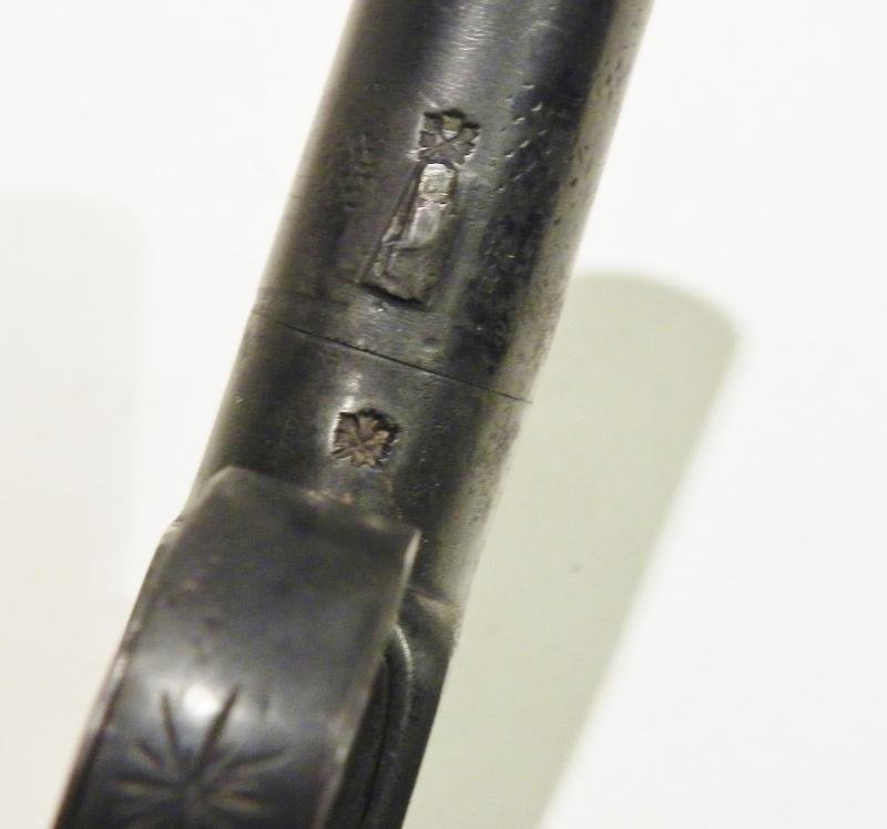 19th Century Percussion Pocket Pistol by Briscoe of London. — image 8