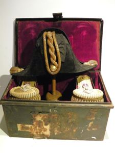Rare WW1 Era Bicorn Hat & Epaulets Royal Naval Surgeon …