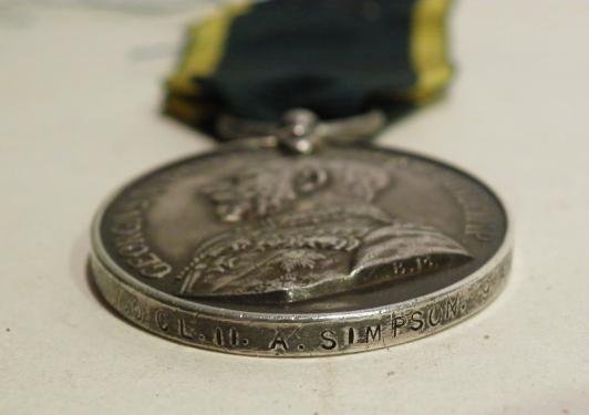 Territorial Efficiency Medal 1921-1930. 9th A & S H — image 5