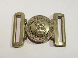 Pre 1908 HAC Brass Belt Buckle.