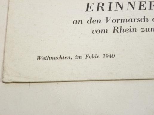 Very Interesting and Scarce WW2 German Christmas Message to Elite Regiments — image 4