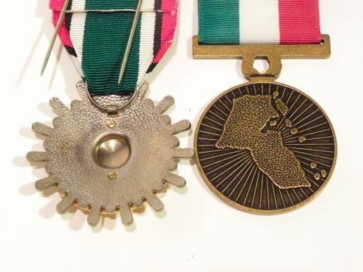 Gulf War Medal & Clasp & Medals to Snell Royal Navy. — image 10