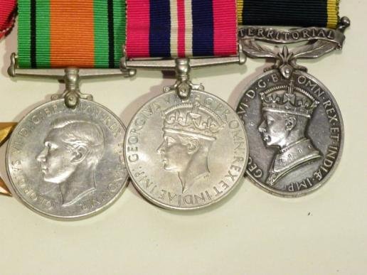 Super WW2 Territorial Group to BQMS Gray RA. — image 4