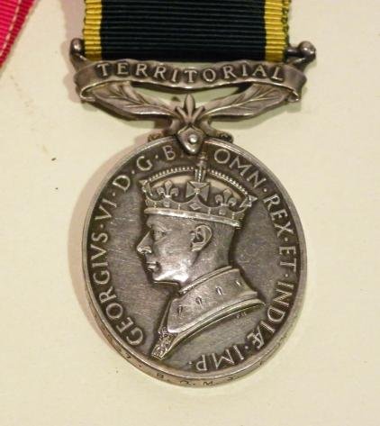 Super WW2 Territorial Group to BQMS Gray RA. — image 5