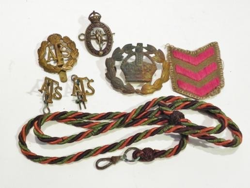 WW2 Medals, Insignia & Photos to Brunton-Reed ATS — image 8