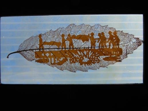 Amazing WW1 Trench Art Silhouette 'Bombs' — image 2