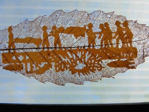 Amazing WW1 Trench Art Silhouette 'Bombs' — image 3