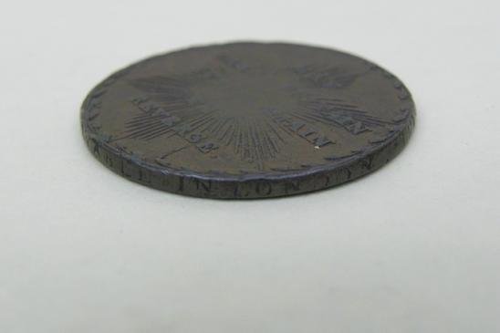 Very Rare 18th century Anti French Satirical Half Penny Token. — image 6