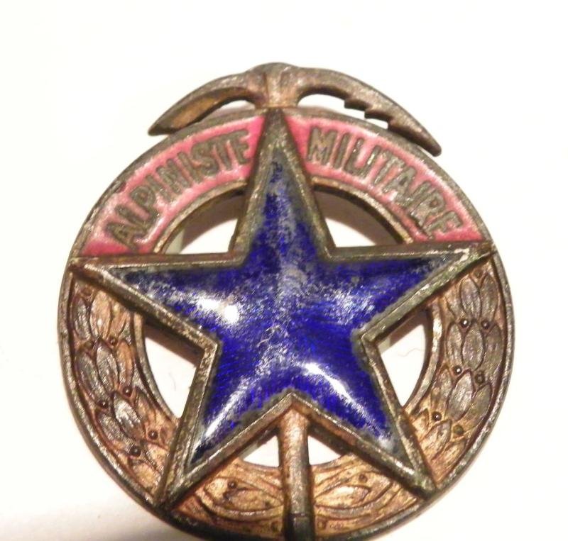 WW1 Era French Alpine Mounted Troops Badge — image 2