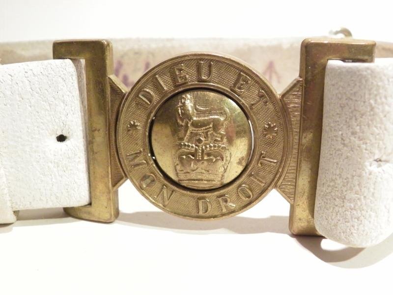 QEII Slade Wallis Type Belt & Buckle. — image 2