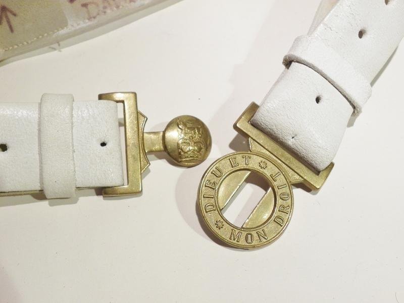 QEII Slade Wallis Type Belt & Buckle. — image 3