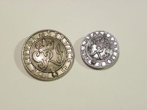 WW2 Era The King's Badge for Loyal Service with Miniature