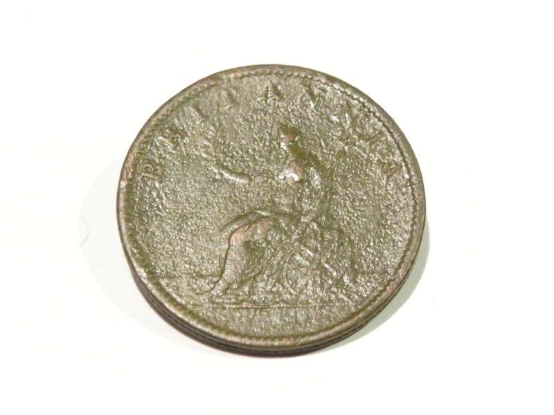 George III Half Penny. — image 2