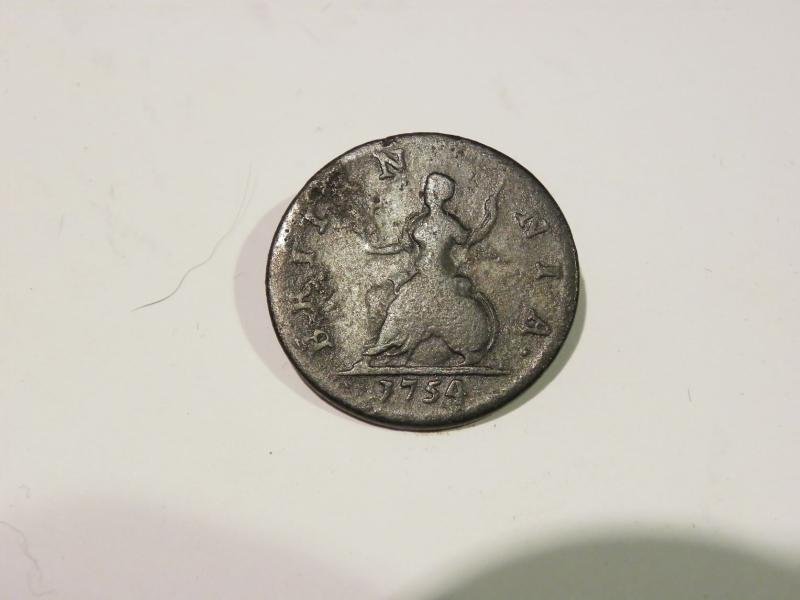 George II Farthing. — image 2