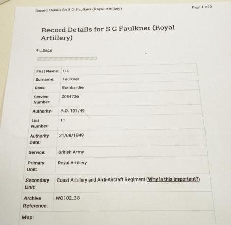 WW2 Pair & Territorial Efficiency Medal to Falkner RA. — image 7