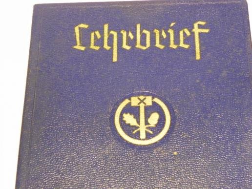 Pre WW2 German Workers Book & Apprenticeship Book. x2 — image 3