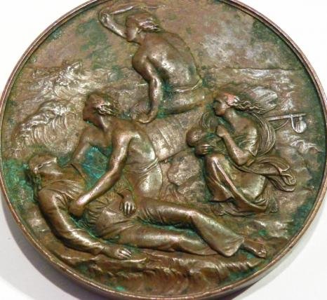 Victorian Bronze Sea Gallantry Medal - Possible Proof. — image 4