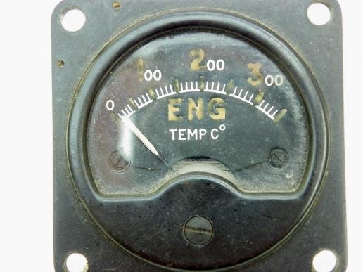 WW2 Spitfire Engine Temp Gauge. — image 2