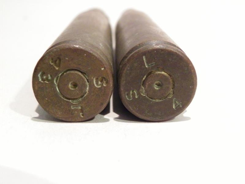 Two WW2 United States .50 Calibre Browning Machine Gun Cartridge — image 3