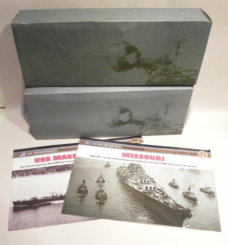 Two De Agostini Atlas Editions Model WW2 Ships – American — image 4