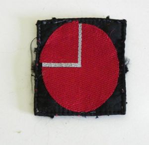 WW2 4th Infantry Division Cloth Patch.