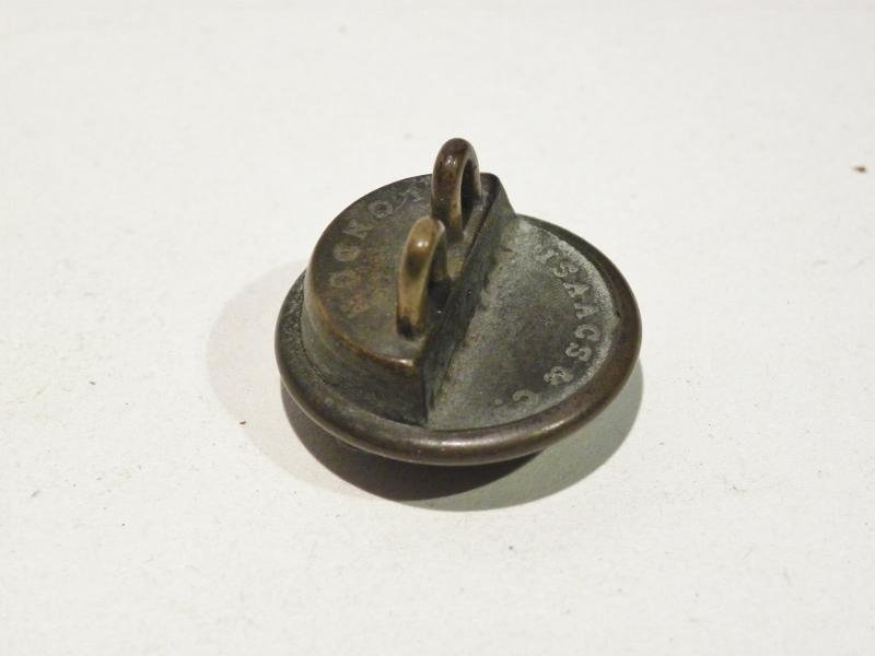 Unusual Victorian Scots Guards Kilt/Shoulder? Button — image 2