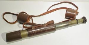 WW1 Era Officers Enbeeco Curlew 25x 40x Brass Field Telescope
