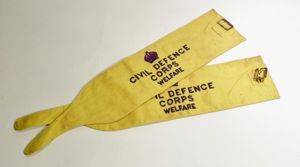 A Pair of Military Marked 1953 Dated Civil Defence Corps …