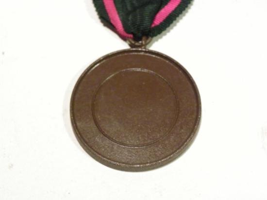 Early 20thC Bronze Army Rifles Association Medal — image 3