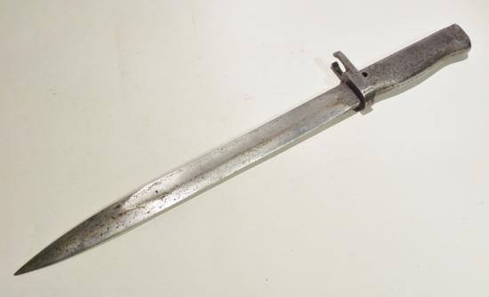 Scarce WW1 Turkish-Shortened German Ersatz Bayonet. — image 3