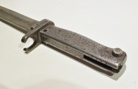 Scarce WW1 Turkish-Shortened German Ersatz Bayonet. — image 4