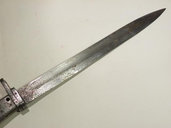 Scarce WW1 Turkish-Shortened German Ersatz Bayonet. — image 6