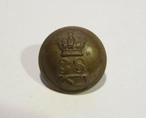 Pre 1881 38th South Staffordshire Regiment of Foot Brass Button …