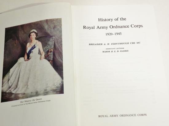 Book – A History of the Royal Army Ordinance Corps 1920-45 — image 2