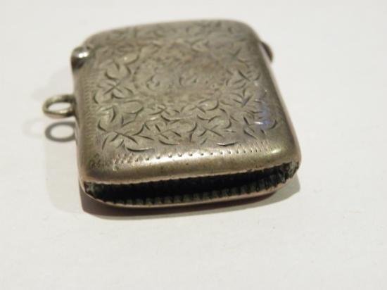 Hallmarked Silver Vesta Case Birmingham 1904 — image 5