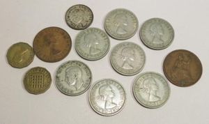Various Pre Decimal Coinage.