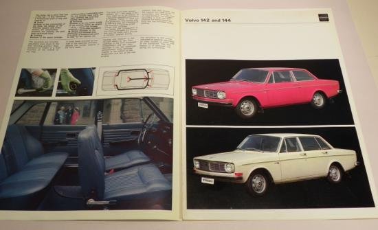 1970's Sales Brochure Volvo 144. — image 2