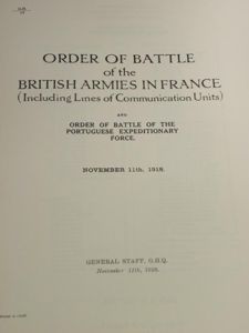 Book – Order of Battle of the British Armies in …