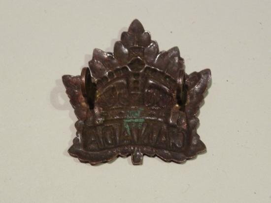 WW1 Era Canadian Expeditionary Force Cap Badge. — image 2