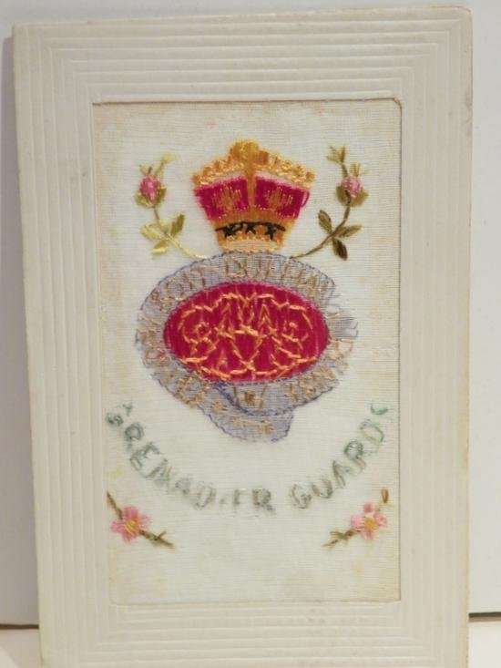 WW1 Era Silk Postcard – Grenadier Guards — image 2