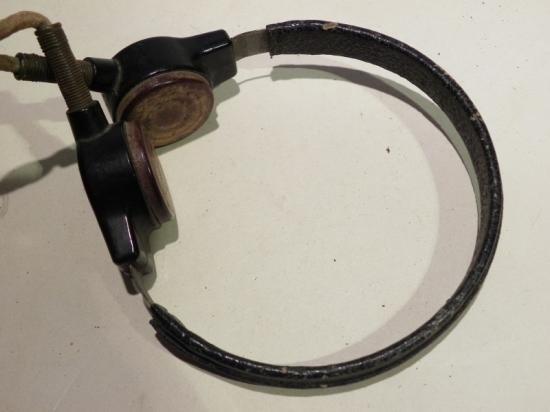 WW2 Panzer Tank Headphones & Throat Mike. — image 3