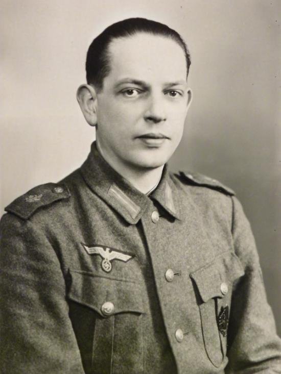 Very Rare WW2 Named German Coastal Artillery Photograph with Negative JC1 — image 2