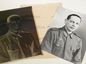 Very Rare WW2 Named German Coastal Artillery Photograph with Negative …