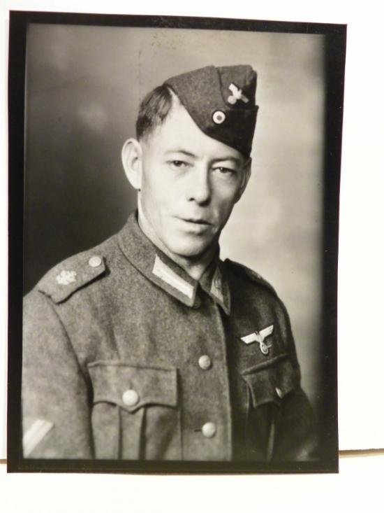 Very Rare WW2 German Coastal Artillery Photograph with Negative JC2 — image 2