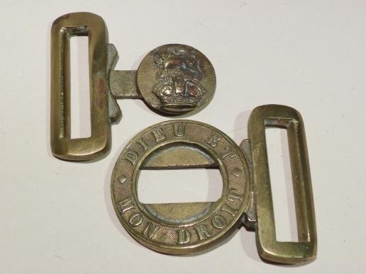 Edwardian Brass Dress Belt Buckle. — image 3